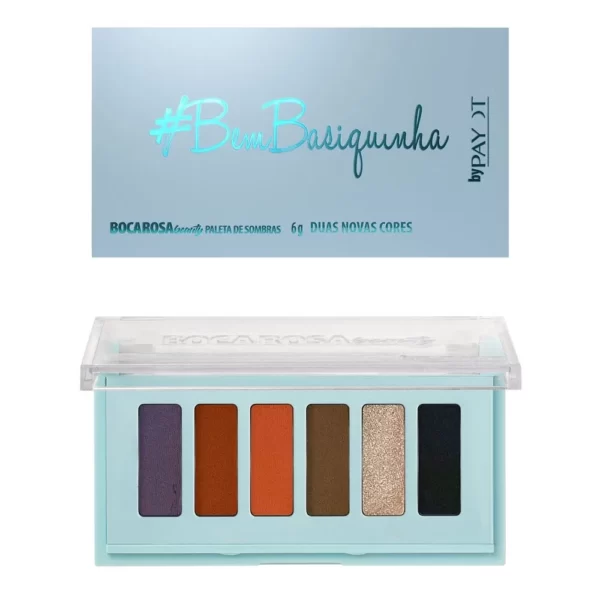 Paletas de Sombras BOCA ROSA BEAUTY #BEMBASIQUINHA