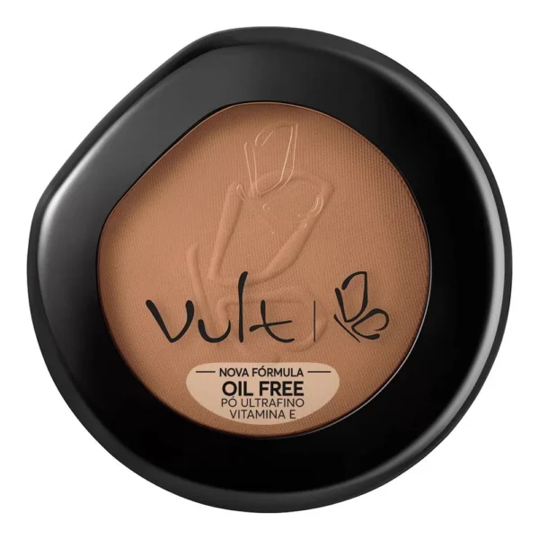 Pó Compacto Vult Make Up Matte 05 Marrom 9g - Vult